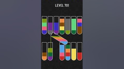 water sort puzzle - level 701