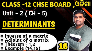 Hoe vind je de adjunct van een vierkante matrix? Hoe vind je de inverse van een vierkante matrix ...