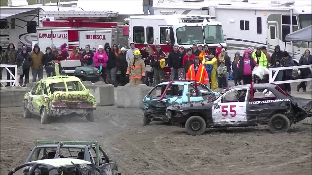 demolition derby 2015 FALL BRAWL DEMOLITION DERBY MINI SMASH HEAT 2