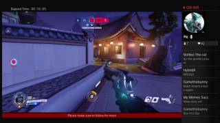 Overwatch livestream with friends!