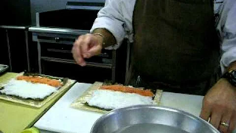 Maki wraps and techniques with Chef Johnston