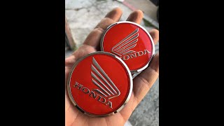 3D Honda Sticker 2 Bucati Logo Moto Stickers Emblem Badge Decoration Cbr500r Cbr 250r Cb650r Cb1000r