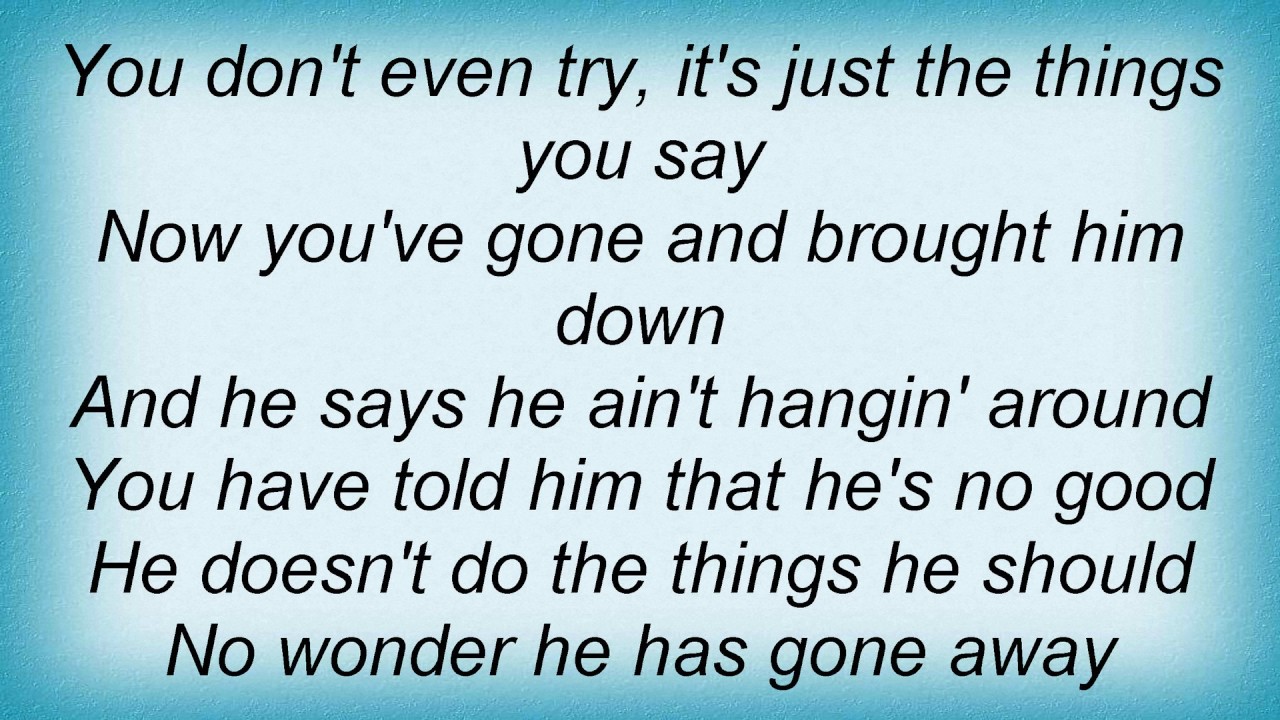 Smokie Oh Well, Oh Well Lyrics YouTube