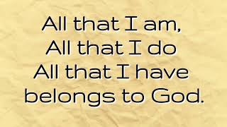 What Shall I render To The Lord | Minus One with Lyrics