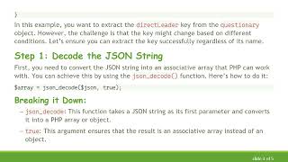 How to Dynamically Extract a Key from JSON in Laravel API Requests Profile
