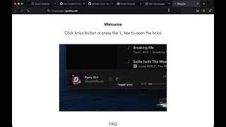 firefox addon load spotify_lyrics zip file