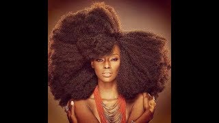 CHEVEUX CREPUS Comment faire pousser des cheveux afro obtenir naturellement les cheveux afro longs