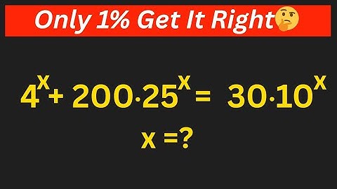 Tricky Math Olympiad Problem — Most People Miss This Step!...