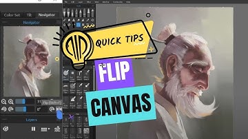 Rebelle Quick Tips: How to Flip Canvas