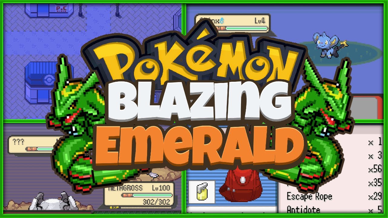 Pokemon Blazing Emerald 2020 Rom Hack With Ev & Iv