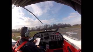 Sahan's First Solo Flight - Sport Cruiser LSA - Montgomery County Airpark KGAI, Gaithersburg, MD