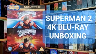 SUPERMAN 2 4K ULTRA HD BLU-RAY UNBOXING + MENU