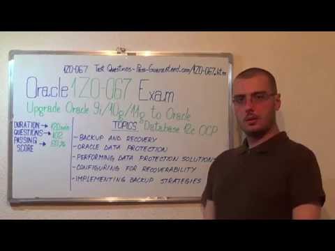 1Z0-067 – Oracle Exam OCA Database Test OCP Questions