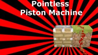 Pointless Machine Minecraft Xbox 360 Piston Tutorials
