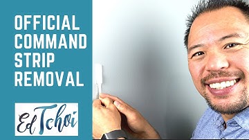 How to Remove a Command Strip - The OFFICIAL Method