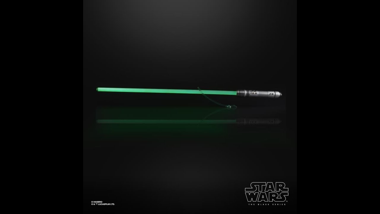 New Black Series Kit Fisto Lightsaber Event Unboxing Review Video! YouTube