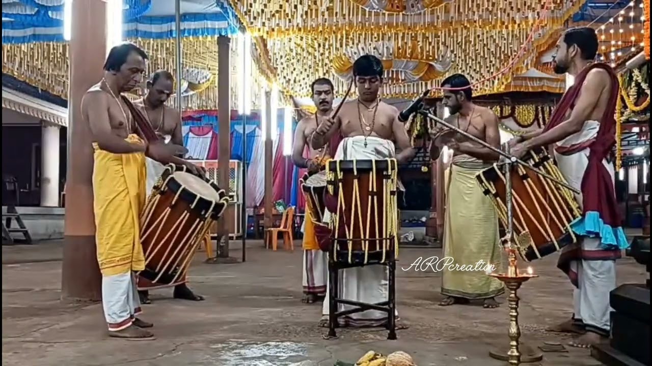 ಕಿದೂರು ಮಹಾಶಿವರಾತ್ರಿ ಉತ್ಸವ | ತಾಯಂಬಕ | തായമ്പകം | കിദൂർ മഹാദേവക്ഷേത്രം | ആദിത്യൻ സി. വി.  കിദൂർ.