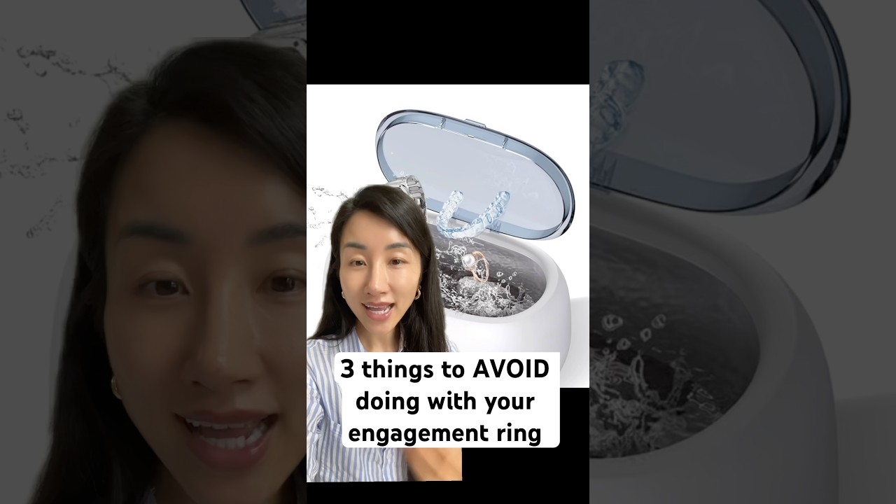 3 Things to AVOID doing with your engagement ring