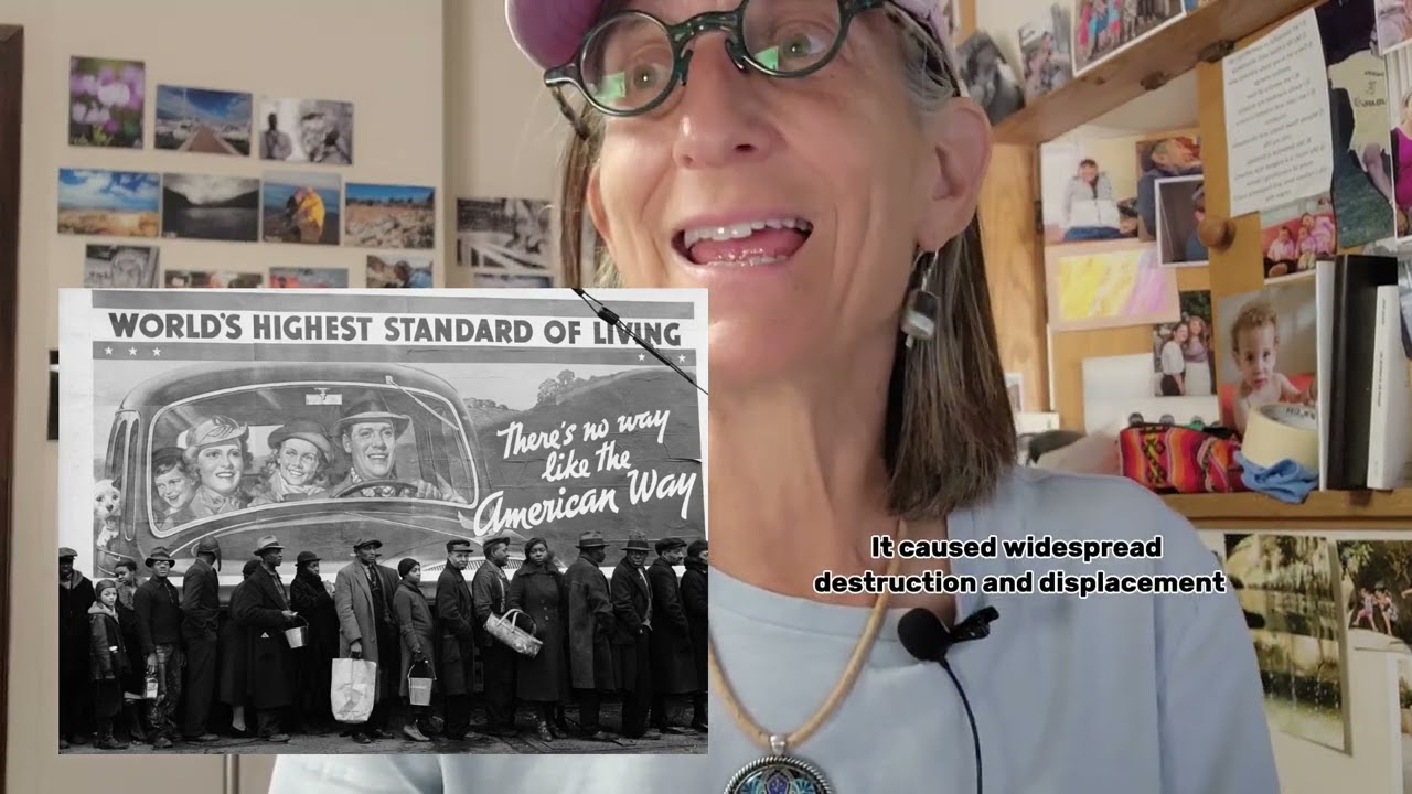 Today's study: "At the Time of the Louisville Flood," by Margaret Bourke-White, 1937.