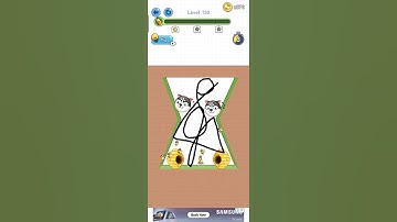 save the dog 🐶 level 130 | #saragameplay #viral #gaming #short | save the animals