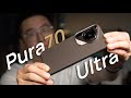 Huawei pura70 ultra unboxing  hands on top of the line