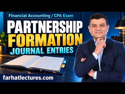 Partnership Formation Journal Entries: Cash, Equipment & Assumed Debt