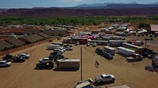 DRONE: MOAB: 2018 RALLY ON THE ROCKS: ARENA FLYOVER
