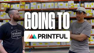 Full Printful POD Tour And Making Custom Kittl Merch!