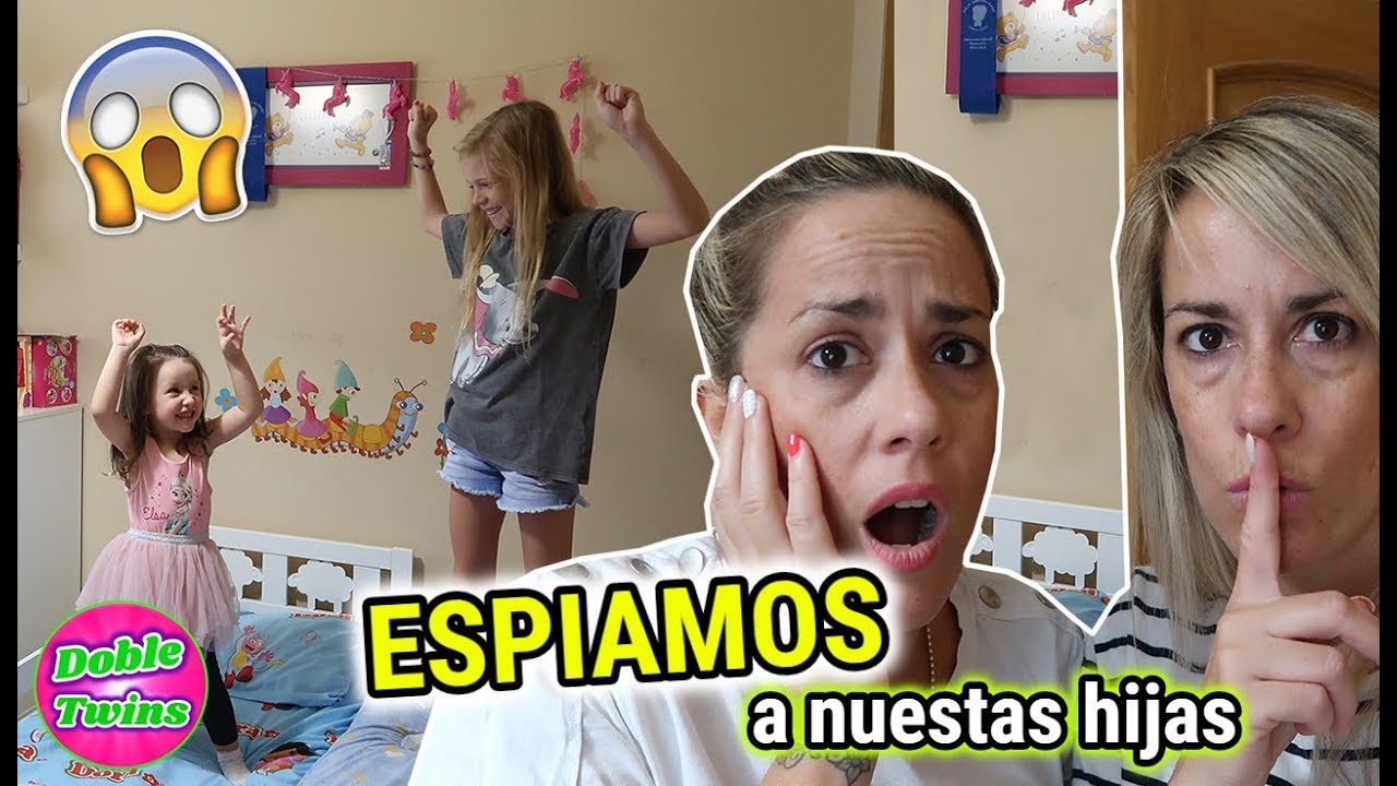ESPÍAMOS A NUESTRAS HIJAS DANIELA Y MARTINA A ESCONDIDAS SOLAS EN CASA 😱 LO DESCUBRIMOS TODO