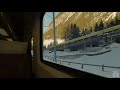 Asmr train winter white noise sound ambience 7 hours 4k  sleep relax focus chill dream