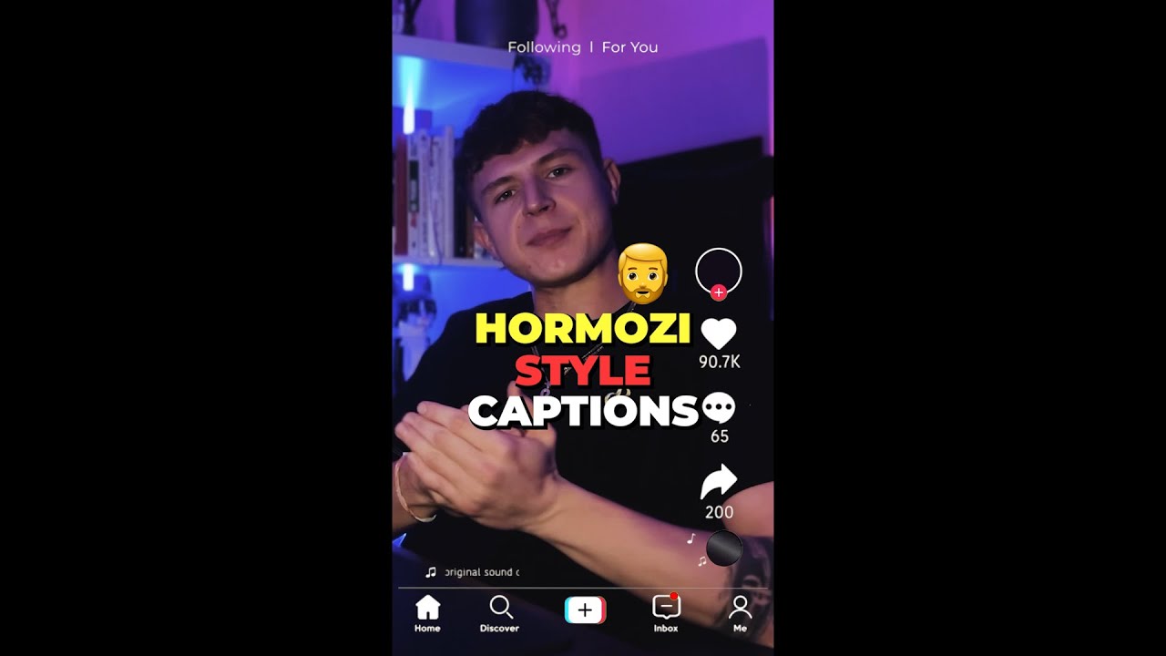 How to Create Automatic Captions in Adobe Premiere Pro | Hormozi Style Tutorial