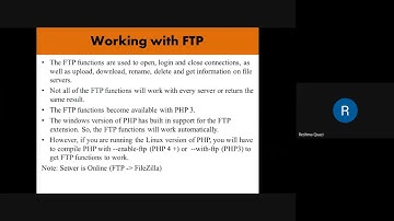 FTP PHP Functions