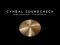 PAISTE CYMBAL SOUNDCHECK - Formula 602 Thin Flatride 20"