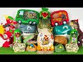 Unboxing Review ASMR Jurassic World Toys Colorful Dinosaur T Rex Giga Triceratops Dragon 2 Heads