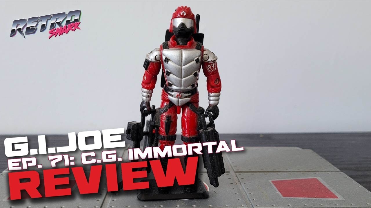 G.I. JOE Crimson Guard Immortal (1991) Action Figure Review [Ep