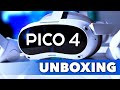 Pico 4  unboxing  le nouveau casque vr autonome et pcvr 