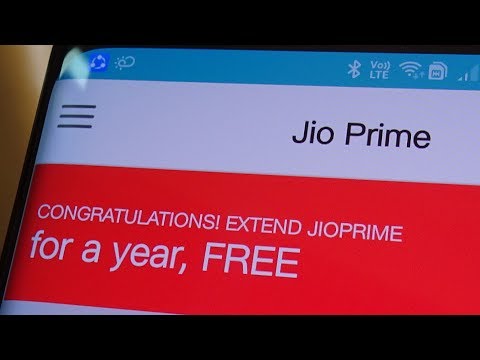 Now get 1 Year free Jio Prime Membership only for Jio Prime Members