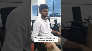 Famous When you ask the intern to observe and learn. #shorts Profile