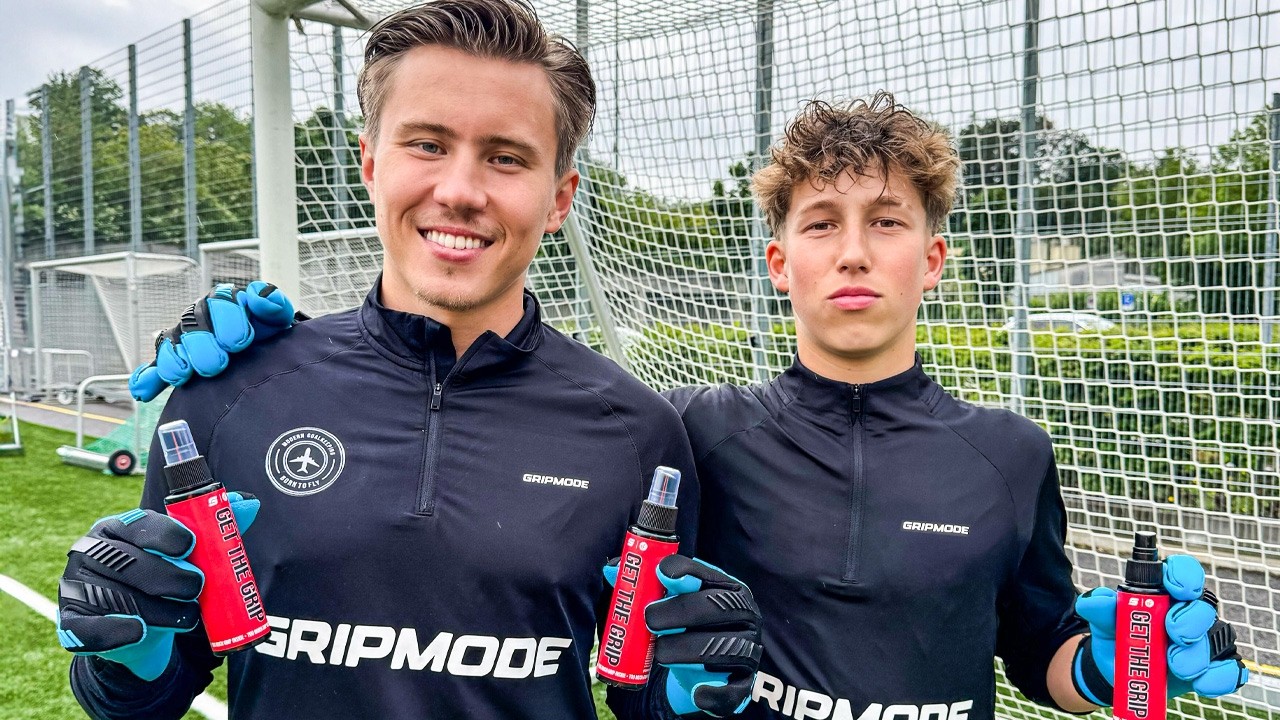 Lucas im Gripmode Store! (NLZ Torwart)