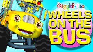 Wheels On The Bus | The Kool Bus | Nursery Rhymes for Kids | GiggleBellies