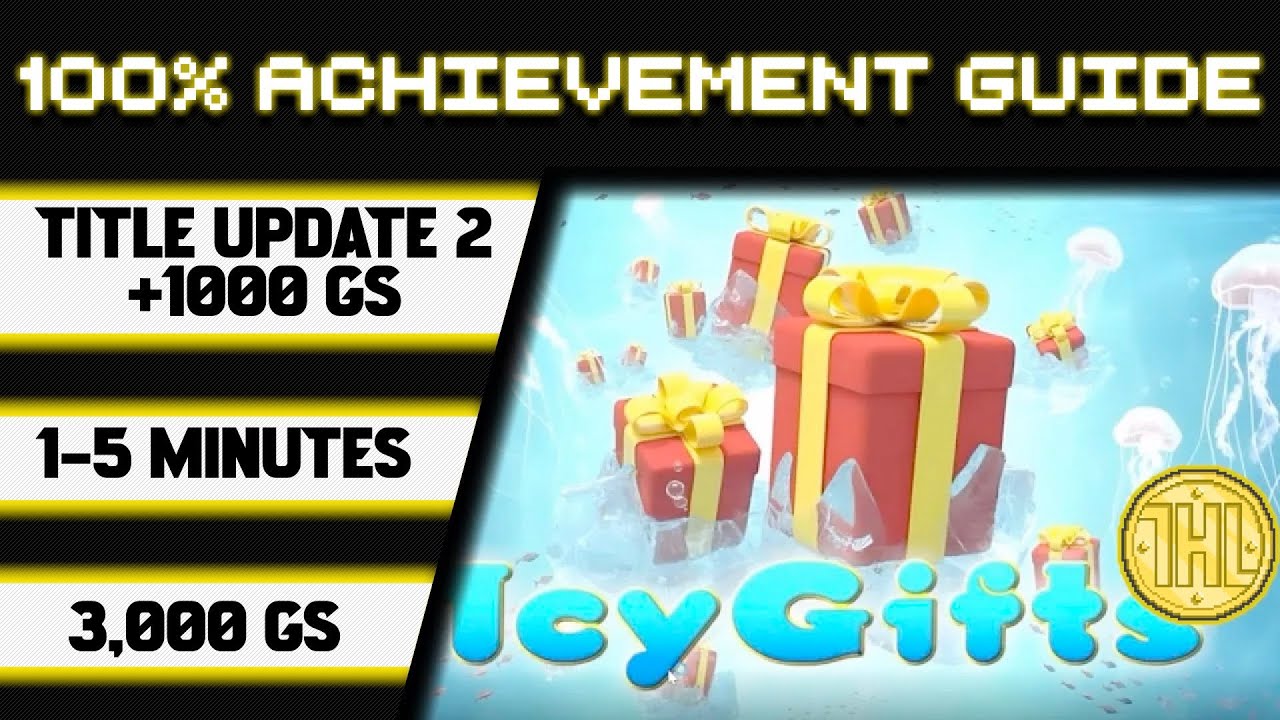 Обновление заголовка Icy Gifts 2. Прохождение достижения 100% * 1000GS за 1-5 минут *