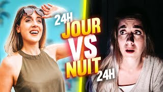 DAYTIME VS NIGHTTIME  24H CHALLENGE | DENYZEE