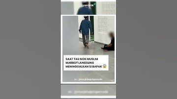 NON MUSLIM NUMPANG ISTIRAHAT DI MASJID #shorts
