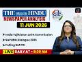 The Hindu Analysis & PIB | 11 June 2026 | Current Affairs | UPSC | Drishti IAS English