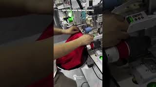 Automatic Kangaroo Pocket Setting Process in Garment Production