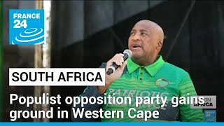 South African Elections: Populist Opposition Party Gains Ground In Western Cape • France 24