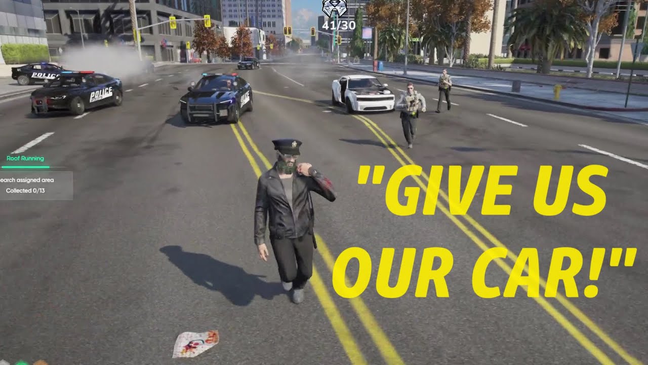 Suarez makes the PD MALD after Stealing Cop Car (with Dundee) | GTA RP NoPixel 4.0