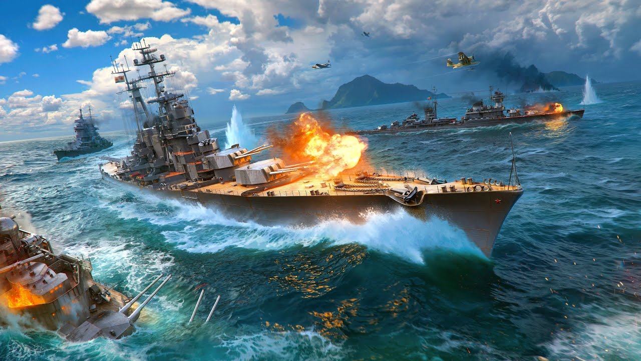 World of Warships (2022) - Gameplay (PC HD) [1080p60FPS]