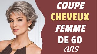 COUPE DE CHEVEUX 2023 FEMME DE 60 ANS - CHEVEUX 2023 FEMME