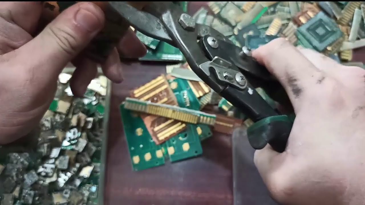 переработка ламелей и плат с японской техники